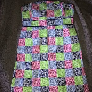 Vineyard Vines Strapless Dress